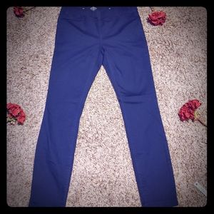 Skinny leg dark blue Demi Soft Pants color very beautiful